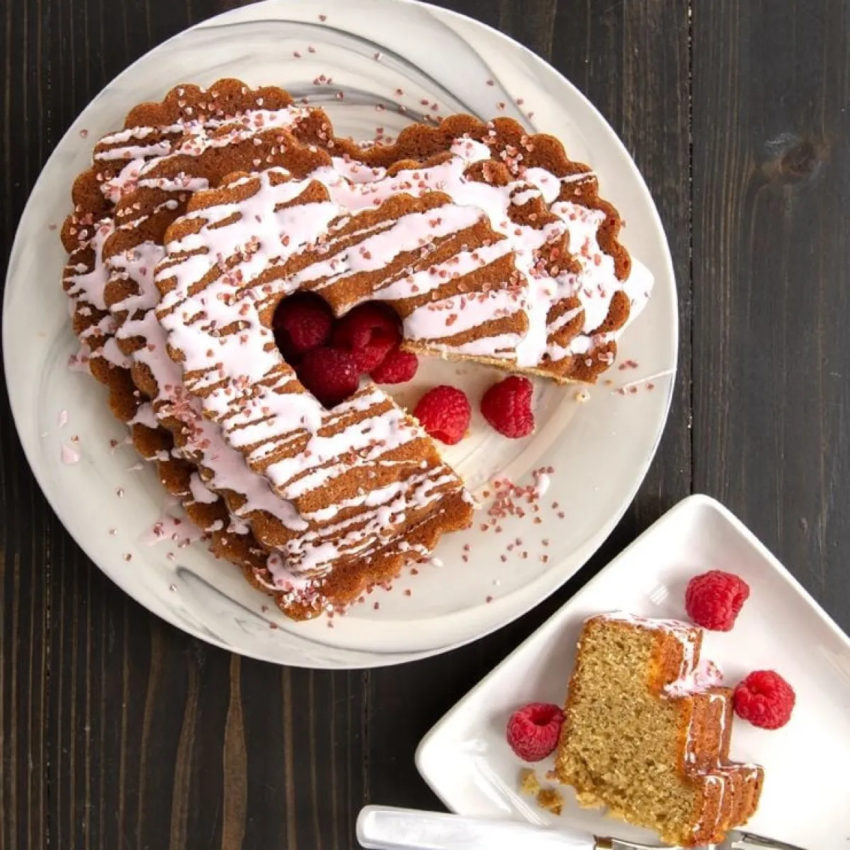 Outlet Nordic Ware Hart Tulband Bakvorm