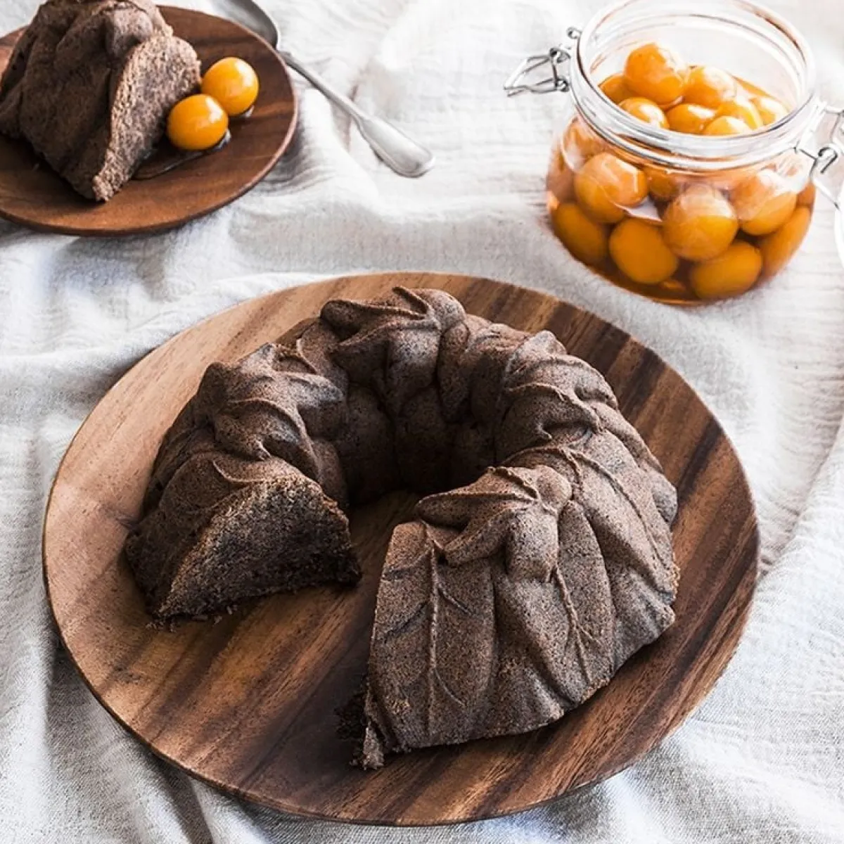 Nordic Ware Harvest Leaves Tulband Bakvorm