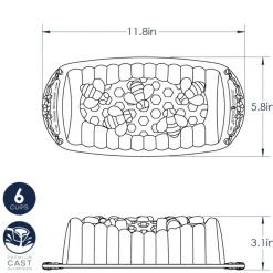 Best Nordic Ware Honingraat Bijen Bakvorm