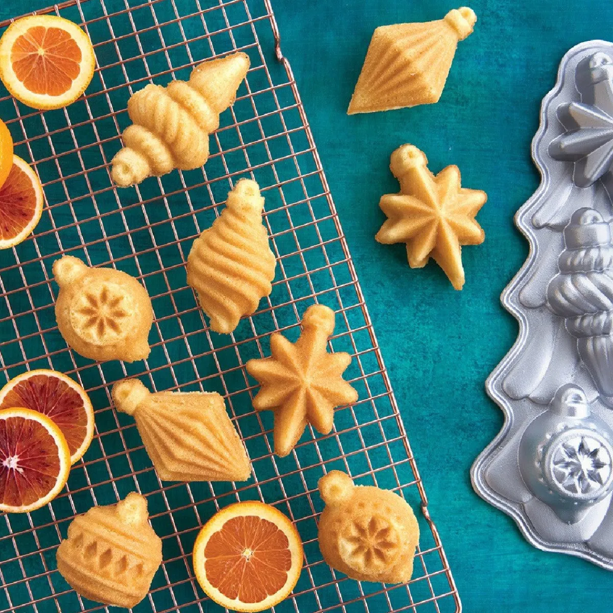 Discount Nordic Ware Kerst Vintage Ornament Bakvorm