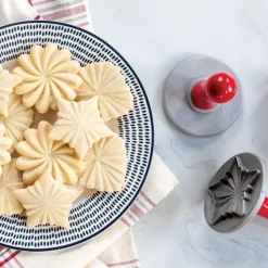 Nordic Ware Koekjesstempel Pretty Pleated Set/3