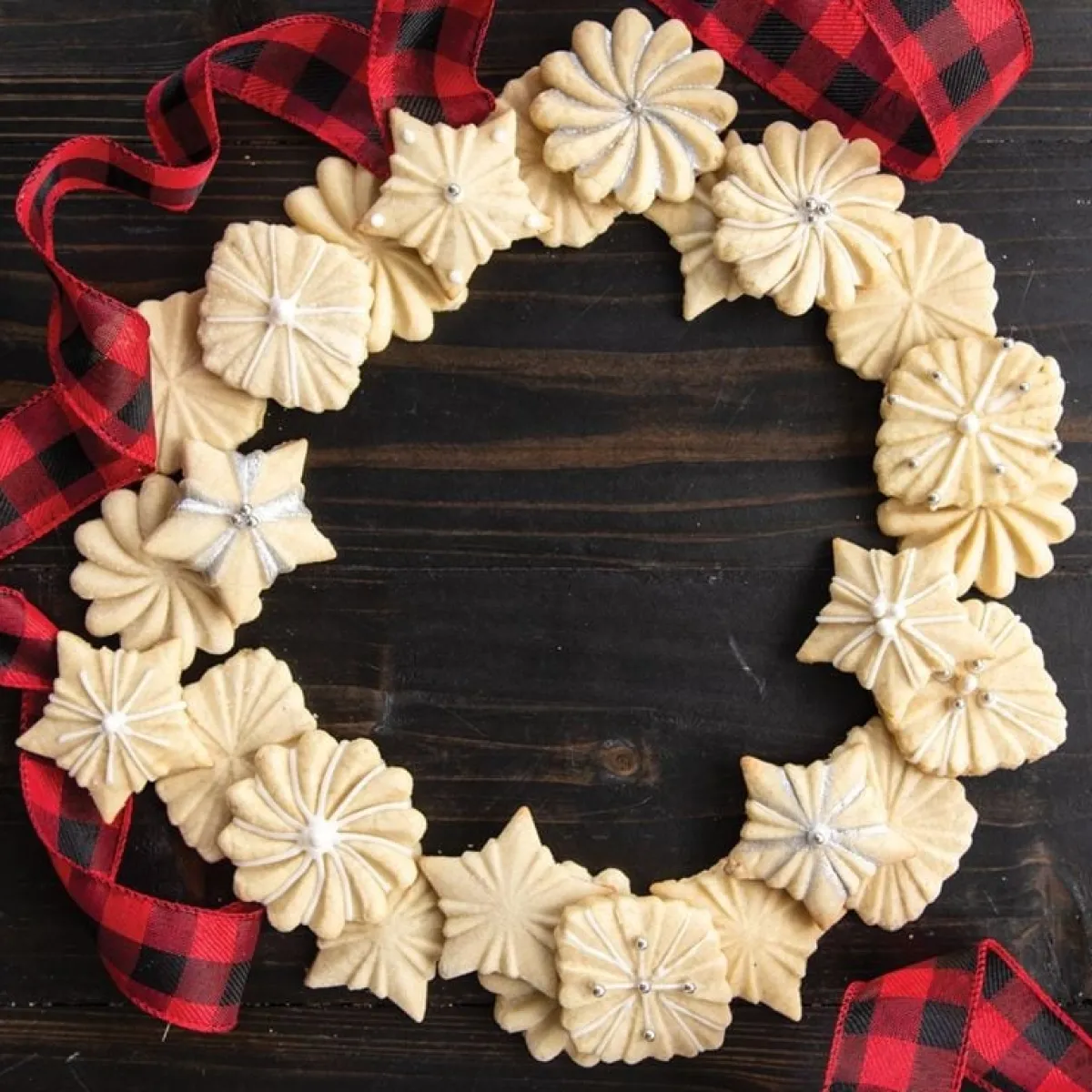 Nordic Ware Koekjesstempel Pretty Pleated Set/3