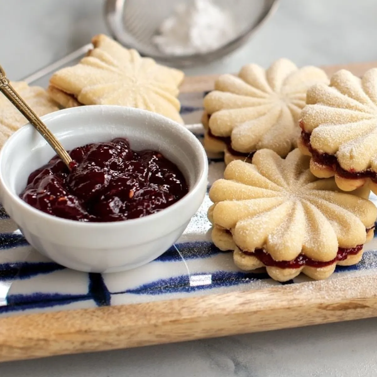 Nordic Ware Koekjesstempel Pretty Pleated Set/3