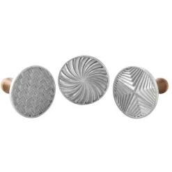 New Nordic Ware Koekjesstempel Geo Set/3