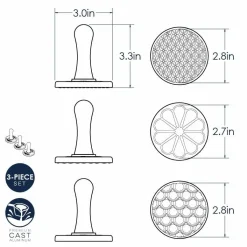 Discount Nordic Ware Koekjesstempel Seizoenen Set/3