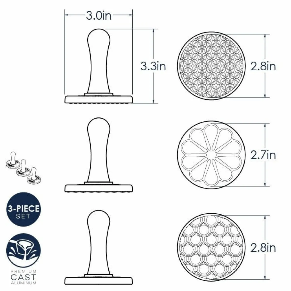 Discount Nordic Ware Koekjesstempel Seizoenen Set/3