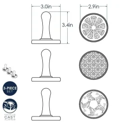 Online Nordic Ware Koekjesstempel Citrus Set/3