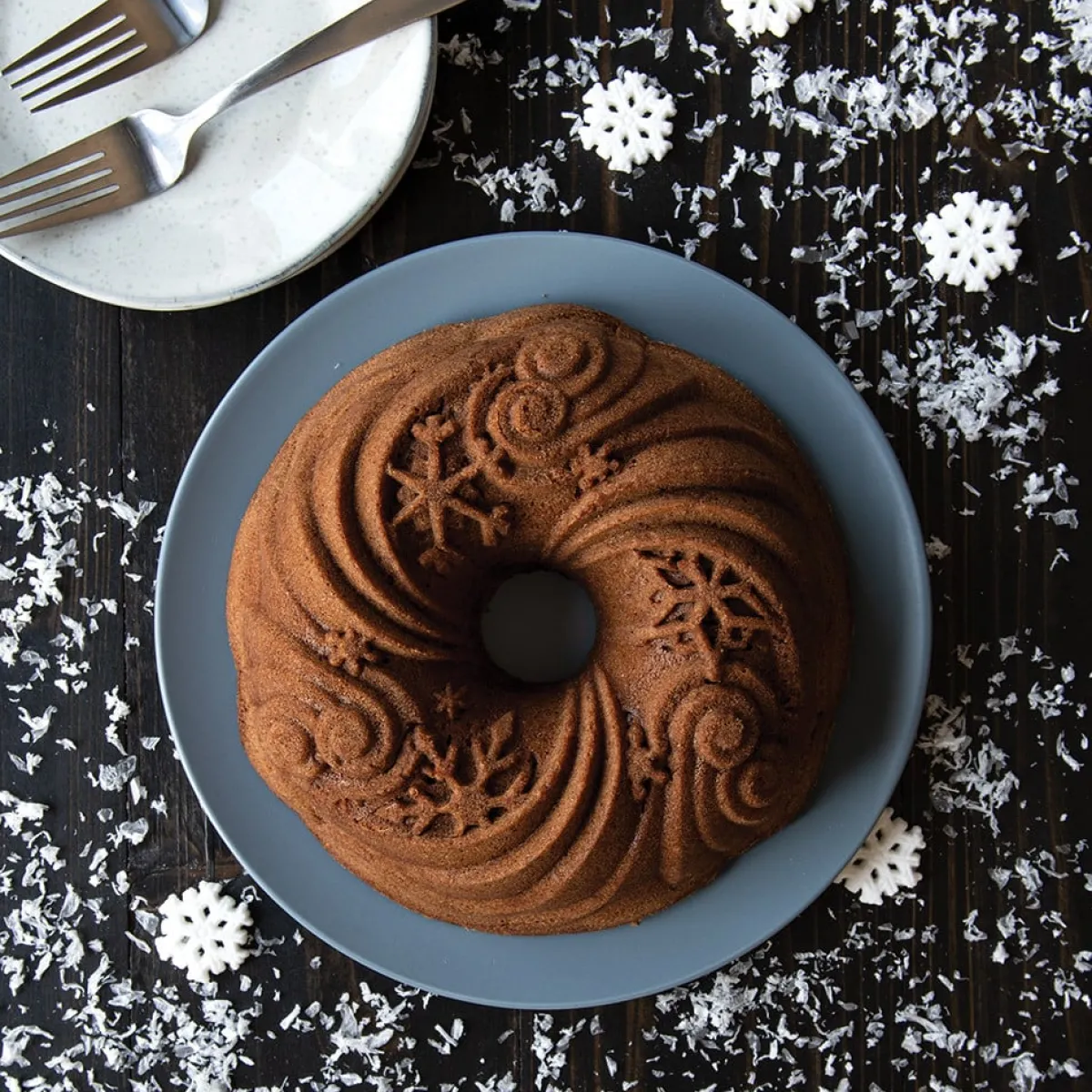 Best Nordic Ware Let It Snow Tulband Bakvorm