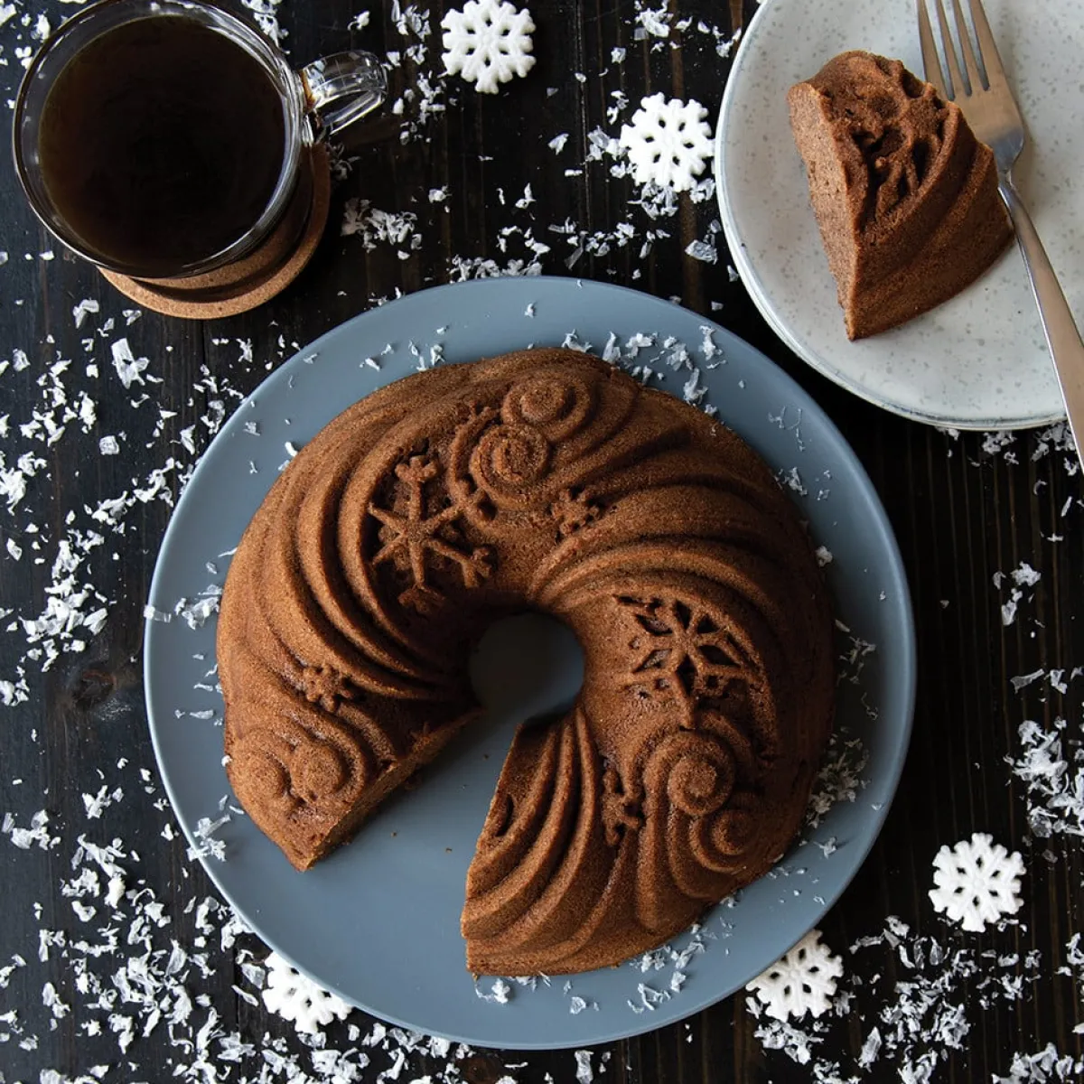 Best Nordic Ware Let It Snow Tulband Bakvorm