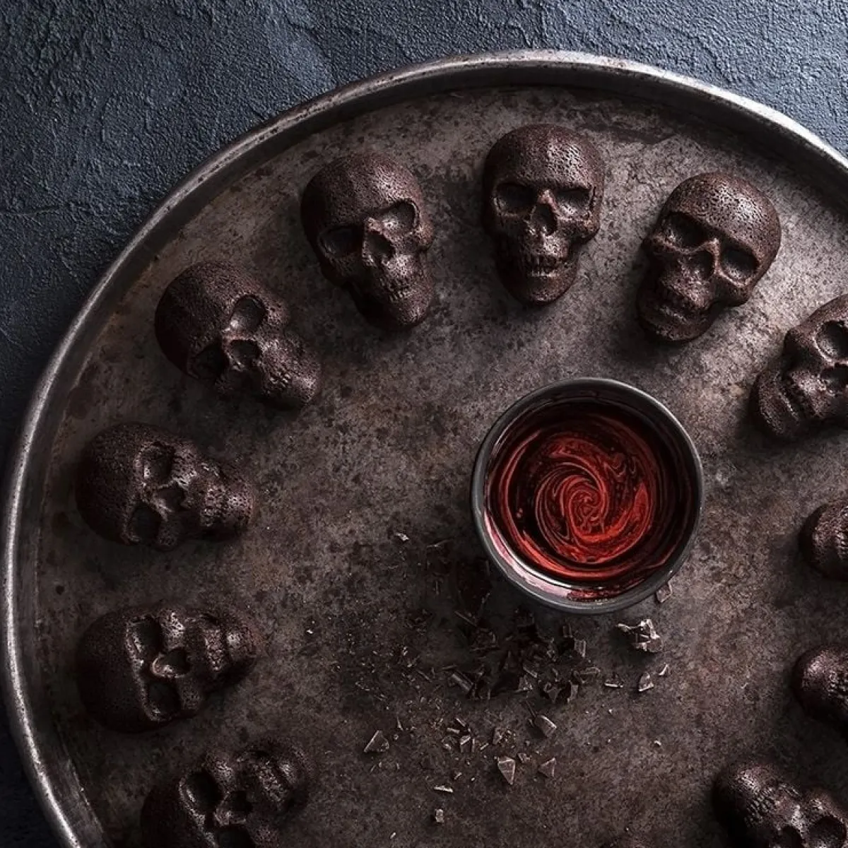 Nordic Ware Mini Doodshoofdjes Bakvorm