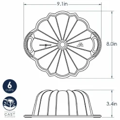 Outlet Nordic Ware Original Anniversary Tulband Bakvorm Klein