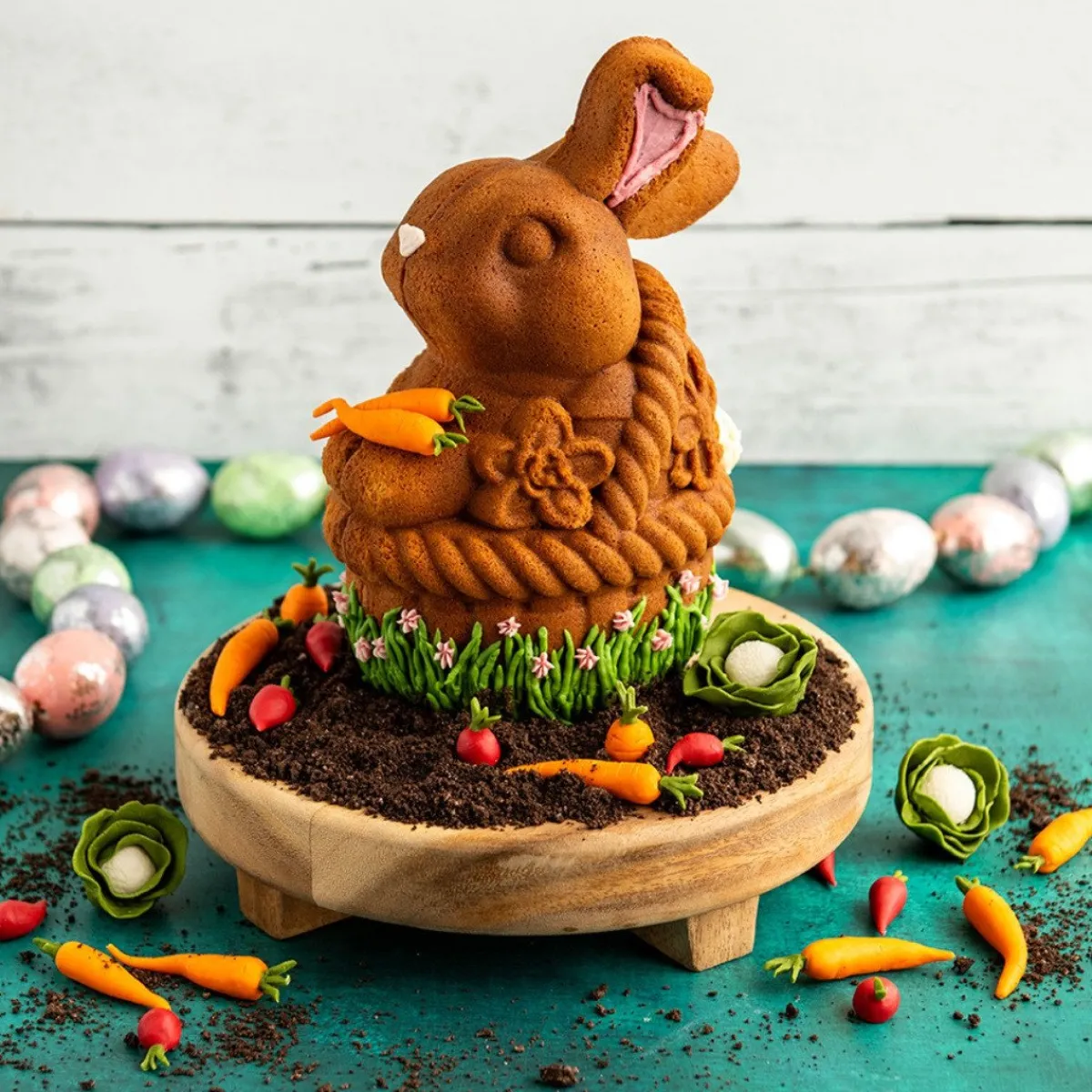 Discount Nordic Ware Paashaas in Mandje Bakvorm