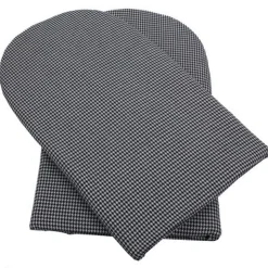 Online Overig Ovenwanten Blauw Geruit Hittewerend extra dik