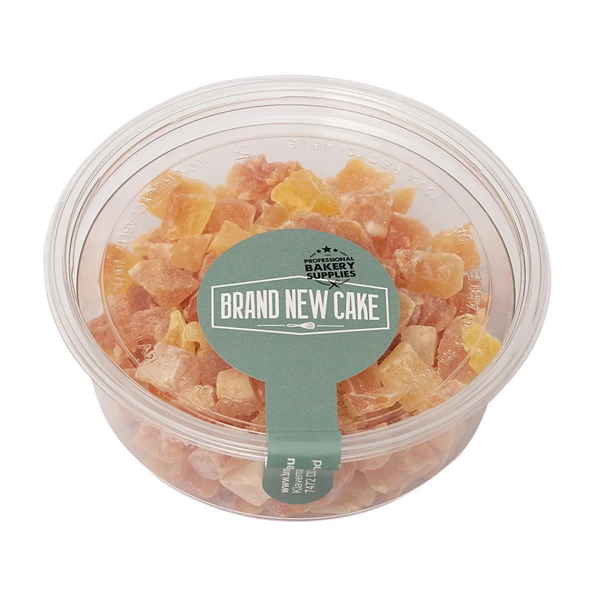 Outlet BrandNewCake Papaja Blokjes Gekonfijt 140g