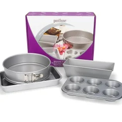 Outlet Patisse Bakvormen Silver-Top Set/4**