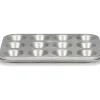 Patisse Mini Muffin/Cupcake Bakvorm Silver-Top 12 Stuks 25cm