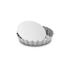 Clearance Patisse Mini Quichevorm Losse Bodem Silver-Top Ø10cm
