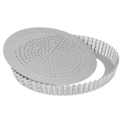 Online Patisse Quichevorm Geperforeerd Losse Bodem Silver-Top Ø24cm