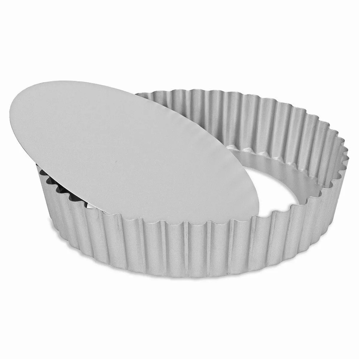 Best Patisse Quichevorm Losse Bodem Hoge Rand Silver-Top Ø15cm