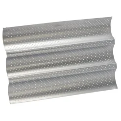 Hot Patisse Stokbroodvorm 3-delig Silver-Top 38x24cm