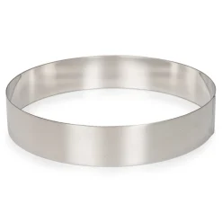 Discount Patisse Taartring RVS Ø24x4,5cm