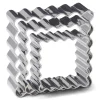Clearance Patisse Uitsteker Ribbel Vierkant RVS Set/3