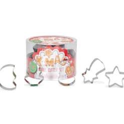 Outlet Patisse Uitstekers Kerst RVS 18-delig**