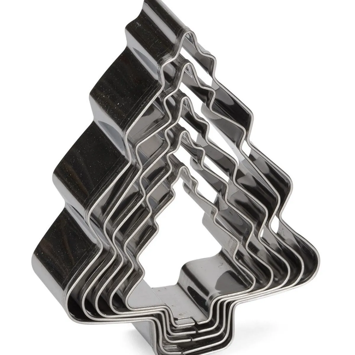 Patisse Uitstekers Kerstboom RVS 5-delig