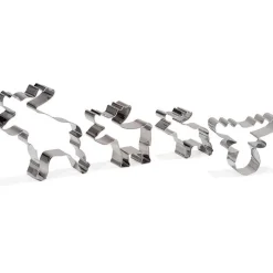 New Patisse Uitstekers Rendier RVS 4-delig