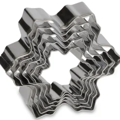 Online Patisse Uitstekers Sneeuwvlok RVS 5-delig