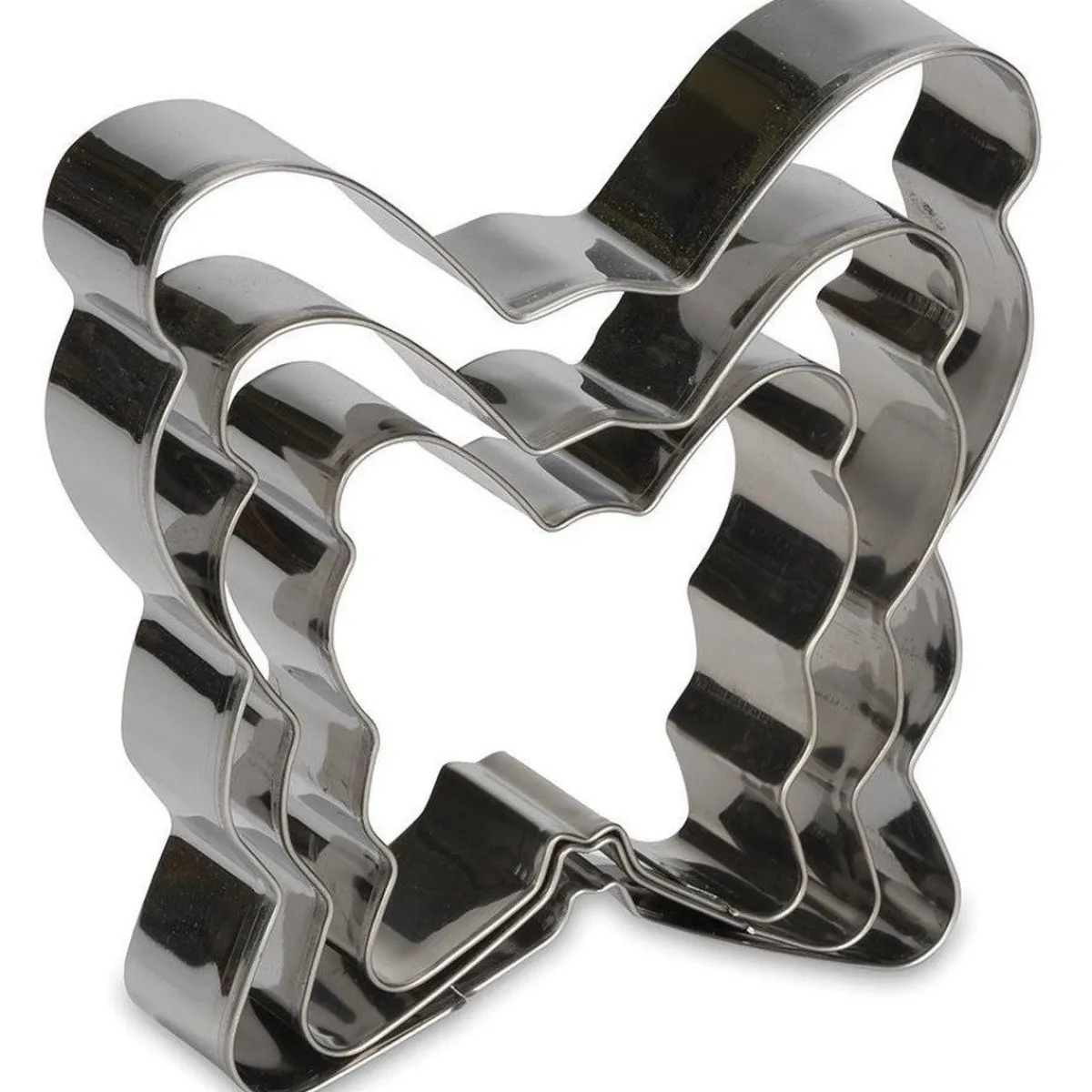 Sale Patisse Uitstekers Vlinder RVS 3-delig