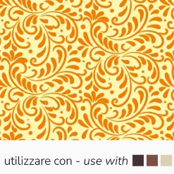 Hot Pavoni Chocolade Transfersheets Gele Structuur 34x26cm 10st