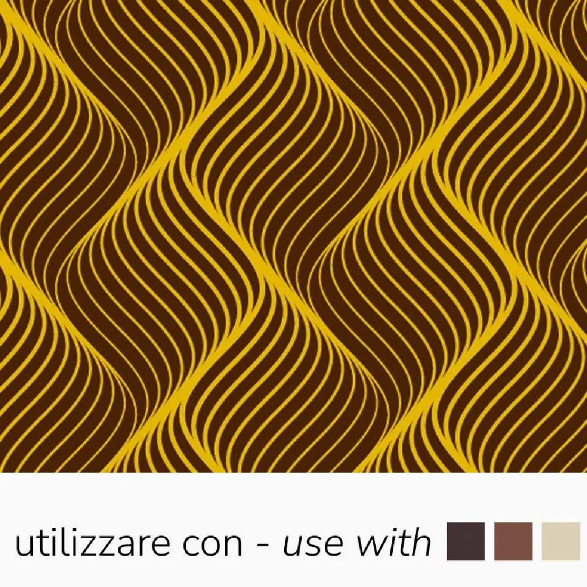 Best Pavoni Chocolade Transfersheets Gele Golven 34x26cm 10st