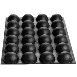 New Pavoni Fiberform Halfrond Ø8x4cm (24) 60x40cm