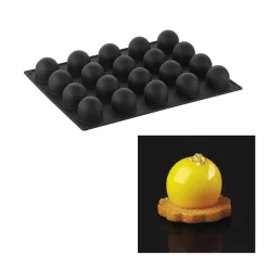 Best Pavoni Siliconen Vorm Bolvorm Ø50mm (20) 30x40cm