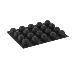 Best Pavoni Siliconen Vorm Bolvorm Ø50mm (20) 30x40cm