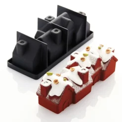 Online Pavoni Siliconen Vorm Chalet 250x83x90mm