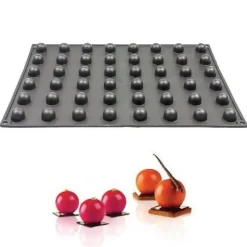 New Pavoni Siliconen Vorm Mini Truffel Ø20mm (48) 30x40cm