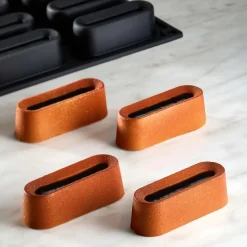 Discount Pavoni Siliconen Vorm Rond 40 80x30mm (12) 30x17,5cm