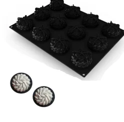 Best Pavoni Siliconen Vorm Saint-Honore Ø72x40mm (12) 30x40cm