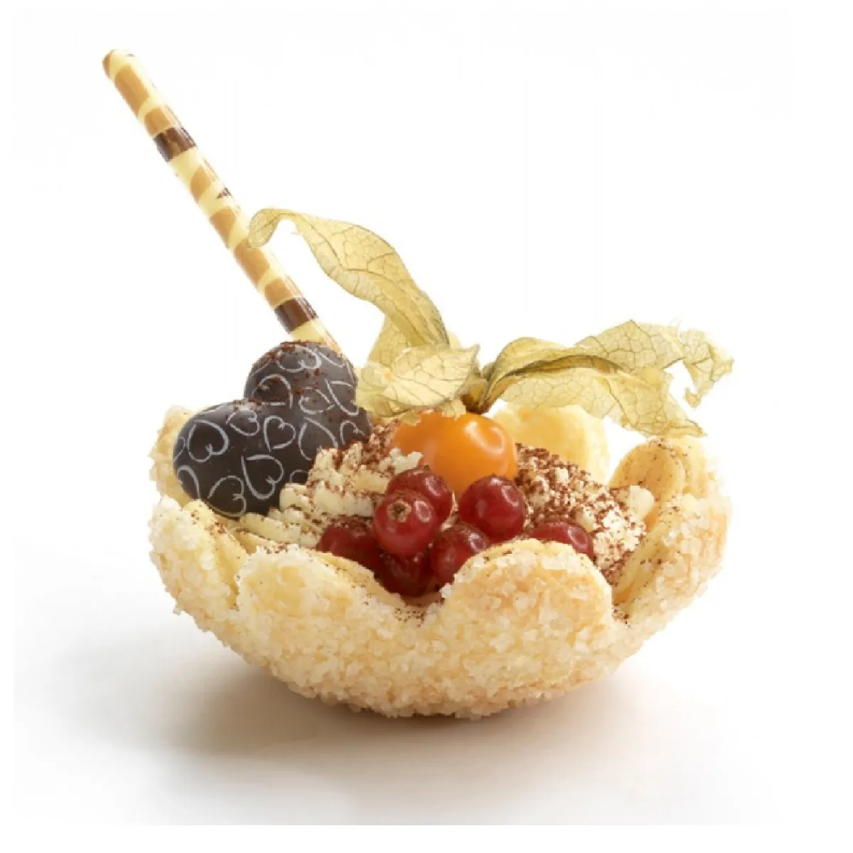 Hot Pidy Tulp Tartelette Bladerdeeg met Suiker Ø85mm (36st)