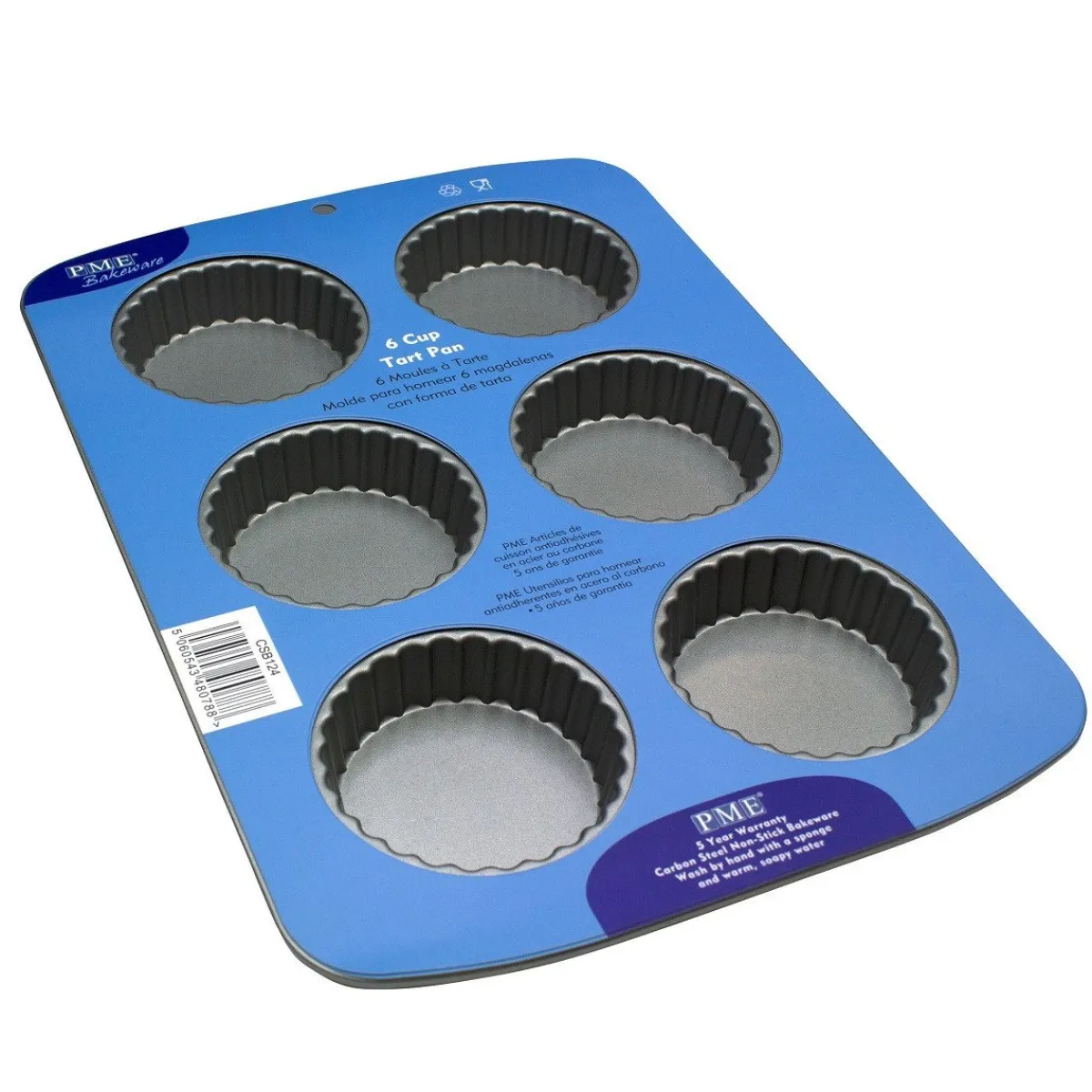 Hot PME Bakvorm Tartelette 6 stuks