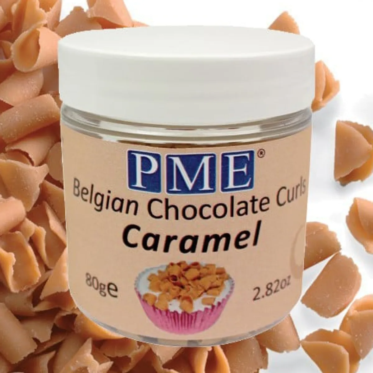 Best PME Chocoladekrullen Caramel 85 gram