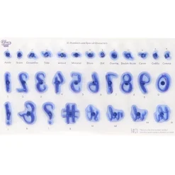 Discount PME Cijfers & Tekens Stempelset Fun Fonts - Collectie 1