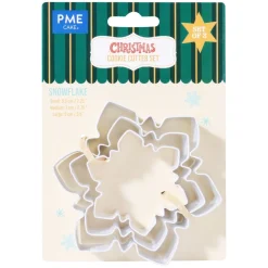 Discount PME Koekjes Uitstekers Sneeuwvlokken Set/3