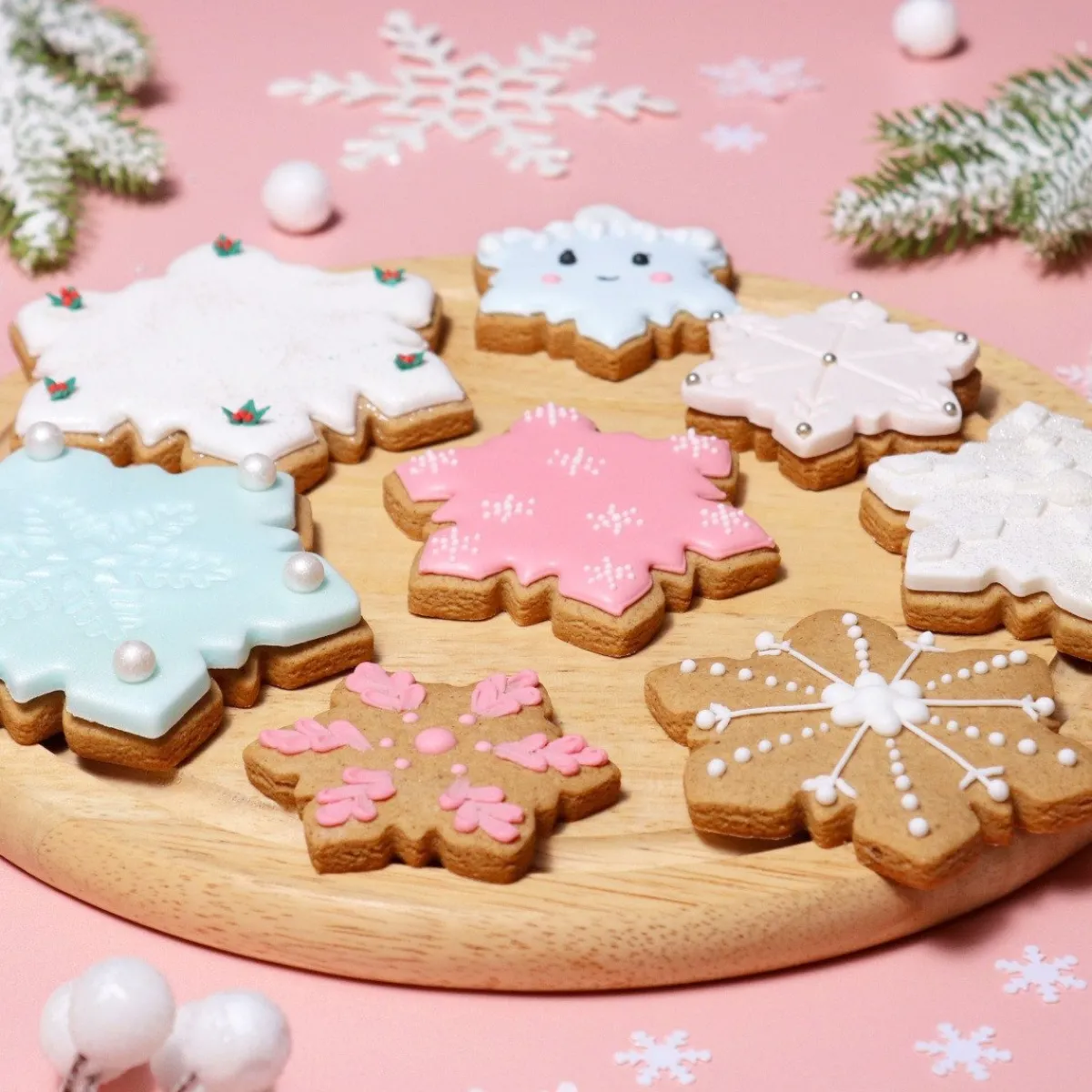 Discount PME Koekjes Uitstekers Sneeuwvlokken Set/3