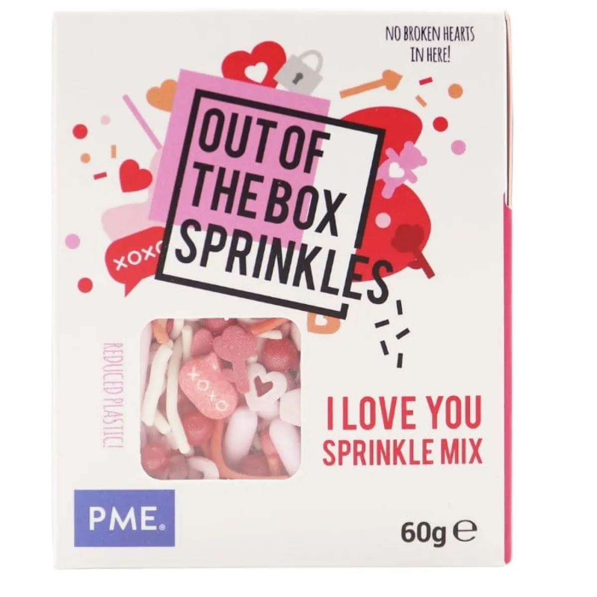 Online PME Liefde Sprinkle Mix (Out of the Box) 60g