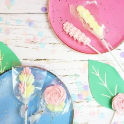 Best PME Lollipop zakjes met zilveren strikjes 15x9,5cm 25st.