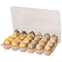 PME Plastic Cupcakehouders (24) Set/3