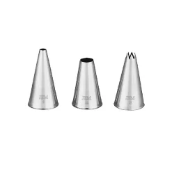 New PME Spuitmondjes Bolletjes & Schelpen Set/3